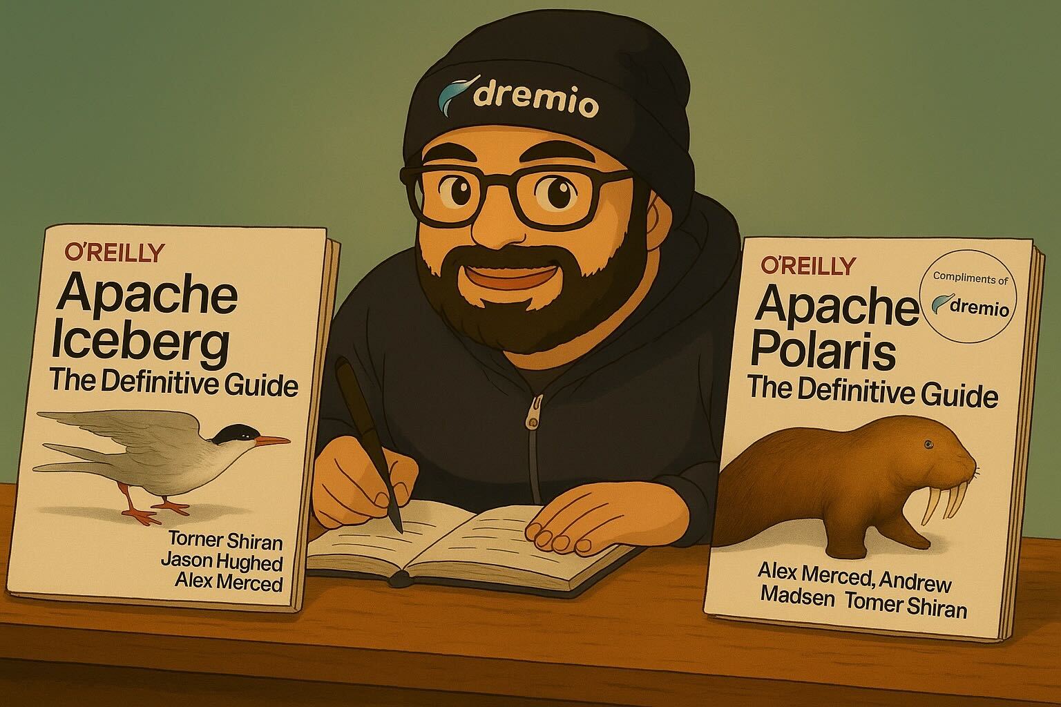 Alex Merced Signing Books